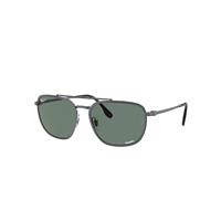 Ray-Ban Sunglasses Man Rb3708 Chromance - Gunmetal Frame Grey Lenses Polarized 56-18