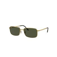 Ray-Ban Sunglasses Unisex Rb3717 - Gold Frame Green Lenses 57-18