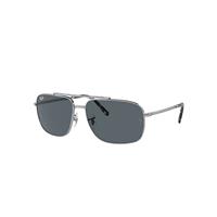 Ray-Ban Sunglasses Unisex Rb3796 - Silver Frame Blue Lenses 62-15