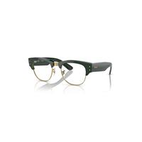 Ray-Ban Eyeglasses Unisex Mega Clubmaster Optics - Green Frame Clear Lenses Polarized 50-21