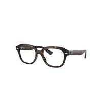 Ray-Ban Eyeglasses Unisex Erik Optics - Havana Frame Clear Lenses Polarized 49-19