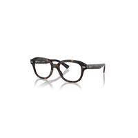 Ray-Ban Eyeglasses Unisex Erik Optics - Havana Frame Clear Lenses Polarized 51-19