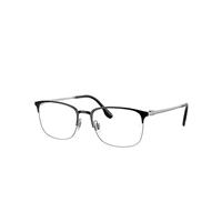 Ray-Ban Eyeglasses Man Rb6494 Optics - Silver Frame Clear Lenses Polarized 54-18