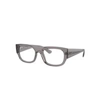 Ray-Ban Eyeglasses Unisex Kristin Optics Bio-based - Transparent Grey Frame Clear Lenses Polarized 52-20