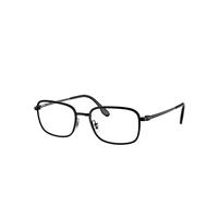 Ray-Ban Eyeglasses Man Rb6495 Optics - Black Frame Clear Lenses Polarized 54-19