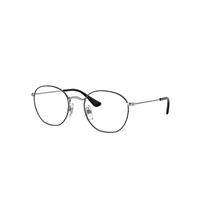 Ray-Ban Eyeglasses Children Rob Optics Kids - Silver Frame Clear Lenses Polarized 46-19