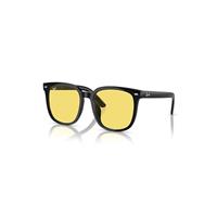 Ray-Ban Sunglasses Unisex Rb4401d - Black Frame Yellow Lenses 57-20