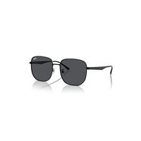 Ray-Ban Sunglasses Unisex Rb3713d - Black Frame Grey Lenses 57-18