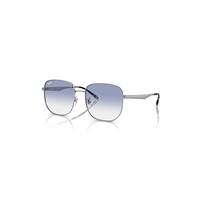 Ray-Ban Sunglasses Unisex Rb3713d - Silver Frame Blue Lenses 57-18