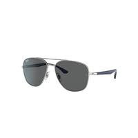 Ray-Ban Sunglasses Unisex Rb3683 - Blue Frame Grey Lenses 59-15