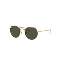Ray-Ban Sunglasses Unisex Jack - Gold Frame Green Lenses 55-20