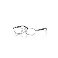 Ray-Ban Eyeglasses Man Rb6502 Optics - Gunmetal Frame Clear Lenses Polarized 55-16