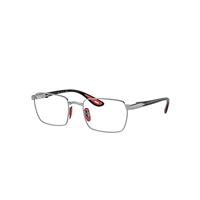 Ray-Ban Eyeglasses Man Rb6507m Optics Scuderia Ferrari Collection - Black Frame Clear Lenses Polarized 54-20