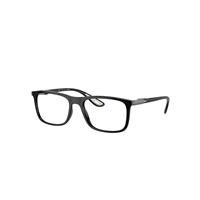 Ray-Ban Eyeglasses Man Rb7222m Optics Scuderia Ferrari Collection - Black Frame Clear Lenses Polarized 54-18