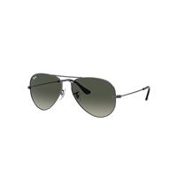 Ray-Ban Sunglasses Unisex Aviator Gradient - Gunmetal Frame Grey Lenses 62-14