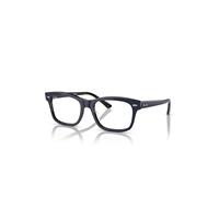 Ray-Ban Eyeglasses Unisex Burbank Optics - Blue On Havana Frame Clear Lenses Polarized 54-19