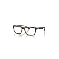 Ray-Ban Eyeglasses Unisex Rb5279 Optics - Havana On Transparent Yellow Frame Clear Lenses Polarized 55-18