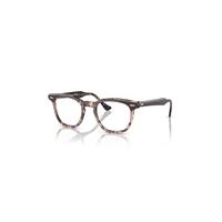 Ray-Ban Eyeglasses Unisex Hawkeye Optics - Brown On Pink Havana Frame Demo Lens Lenses Polarized 50-21