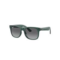 Ray-Ban Sunglasses Children Justin Kids - Opal Green Frame Grey Lenses Polarized 48-16