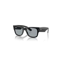 Ray-Ban Sunglasses Unisex Mega Wayfarer - Black Frame Blue Lenses Polarized 51-21