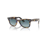 Ray-Ban Sunglasses Unisex Original Wayfarer Classic - Yellow & Blue Havana Frame Blue Lenses 50-22