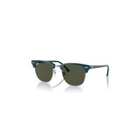 Ray-Ban Sunglasses Unisex Clubmaster - Petroleum Green Frame Green Lenses 51-21