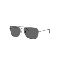 Ray-Ban Sunglasses Unisex Caravan Reverse - Gunmetal Frame Grey Lenses 58-15