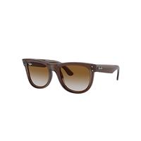 Ray-Ban Sunglasses Unisex Wayfarer Reverse - Transparent Brown Frame Brown Lenses 53-20