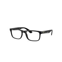 Ray-Ban Eyeglasses Unisex Rb7232m Optics Scuderia Ferrari Collection - Black Frame Demo Lens Lenses Polarized 54-19