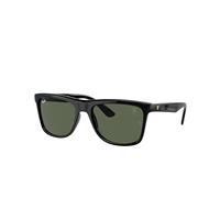 Ray-Ban Sunglasses Unisex Rb4413m Scuderia Ferrari Collection - Black Frame Green Lenses 57-19