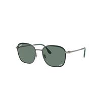 Ray-Ban Sunglasses Unisex Rb3720 - Gunmetal Frame Grey Lenses Polarized 55-20