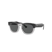 Ray-Ban Sunglasses Unisex Mega Hawkeye - Dark Grey On Transparent Grey Frame Grey Lenses 53-21
