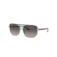 Ray-Ban Sunglasses Unisex Bill One - Havana On Transparent Green Frame Grey Lenses Polarized 57-16