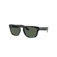 Ray-Ban Sunglasses Unisex Rb4407 - Black Transparent Frame Green Lenses 57-19
