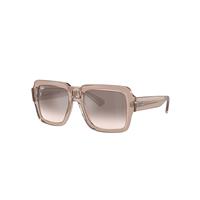 Ray-Ban Sunglasses Unisex Magellan Bio-based - Transparent Light Brown Frame Brown Lenses 54-19