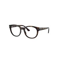 Ray-Ban Eyeglasses Unisex Rb7227 Optics - Havana Frame Demo Lens Lenses Polarized 53-21