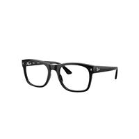 Ray-Ban Eyeglasses Unisex Rb7228 Optics - Black Frame Demo Lens Lenses Polarized 53-21