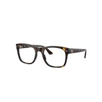 Ray-Ban Eyeglasses Unisex Rb7228 Optics - Havana Frame Demo Lens Lenses Polarized 53-21