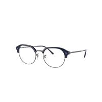 Ray-Ban Eyeglasses Unisex Rb7229 Optics - Gunmetal Frame Clear Lenses Polarized 53-20