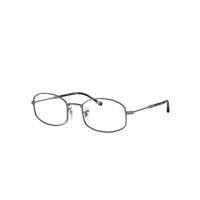 Ray-Ban Eyeglasses Unisex Rb6510 Optics - Gunmetal Frame Clear Lenses Polarized 50-20