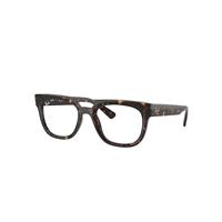 Ray-Ban Eyeglasses Unisex Lloyd Optics Bio-based - Havana Frame Clear Lenses Polarized 52-21
