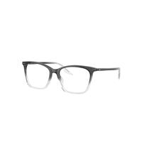 Ray-Ban Eyeglasses Woman Rb5422 Optics - Dark Grey Frame Clear Lenses Polarized 52-16