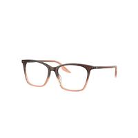 Ray-Ban Eyeglasses Woman Rb5422 Optics - Brown & Orange Frame Demo Lens Lenses Polarized 52-16