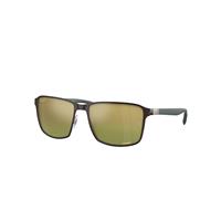 Ray-Ban Sunglasses Unisex Rb3721ch Chromance - Green Frame Green Lenses Polarized 59-17