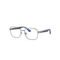 Ray-Ban Eyeglasses Children Rb1059 Optics Kids - Grey On Blue Frame Demo Lens Lenses Polarized 47-16