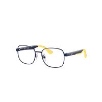 Ray-Ban Eyeglasses Children Rb1059 Optics Kids Bio-based - Blue On Yellow Frame Demo Lens Lenses Polarized 47-16