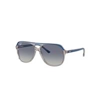 Ray-Ban Sunglasses Children Bill Kids - Top Dark Blue & Brown & Light Grey Frame Grey Lenses 49-13