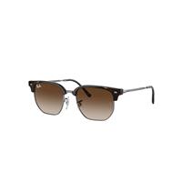 Ray-Ban Sunglasses Children New Clubmaster Kids - Gunmetal Frame Brown Lenses 47-17