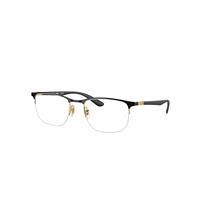 Ray-Ban Eyeglasses Unisex Rb6513 Optics - Sand Grey Frame Clear Lenses Polarized 53-20