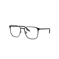 Ray-Ban Eyeglasses Unisex Rb6512 Optics - Black Frame Clear Lenses Polarized 54-19